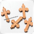 Traditional Cross/Wooden Cross Pendant/Cross Necklace (IO-cw010)